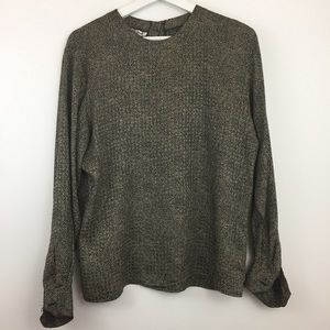 Anne Klein | 100% Silk Vintage Blouse